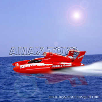 1:16 or 1:25 radio controlled boat - budweiser